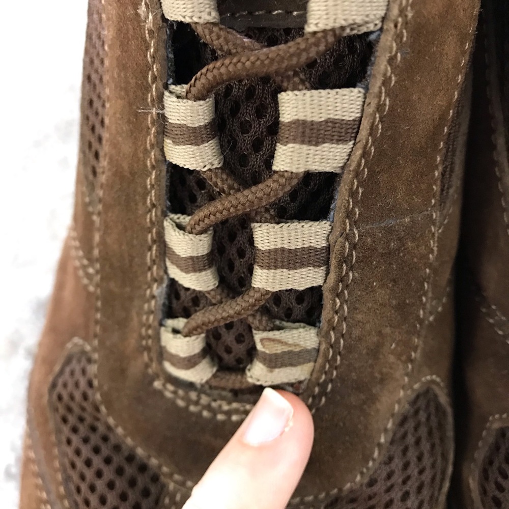 Truespirit by Easy Spirit Brown Lace Up Shoes 9N - Picture 7 of 8